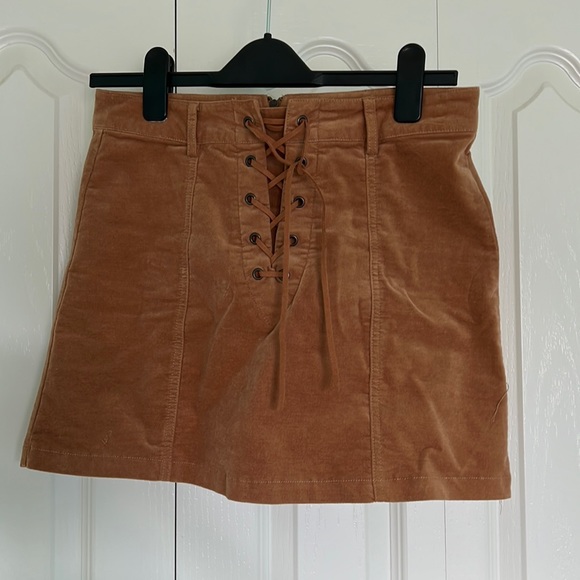 Suede Skirt - Picture 1 of 2